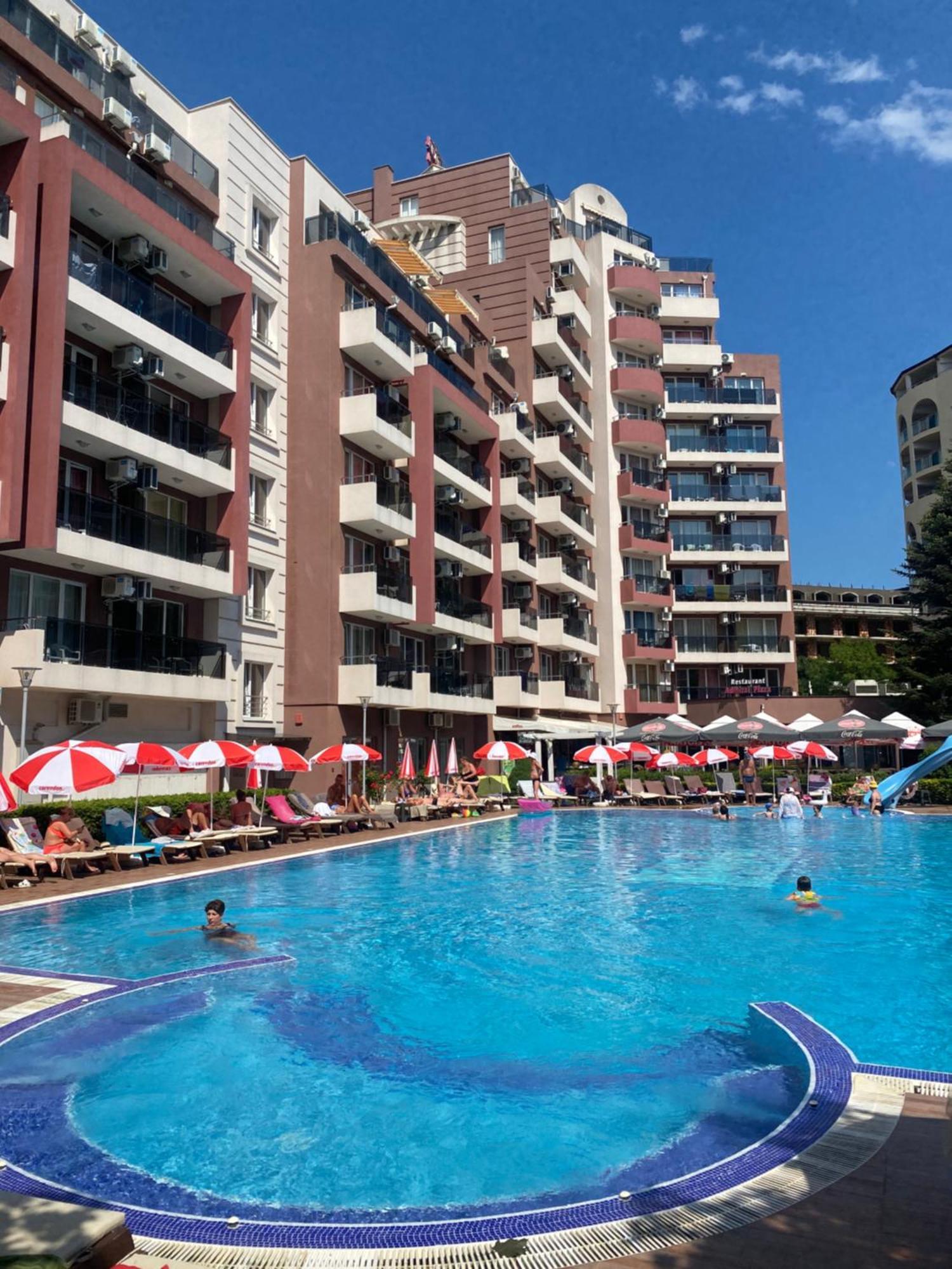 Admiral Plaza C 53 Private Cozy Studio Sunny Beach Dış mekan fotoğraf
